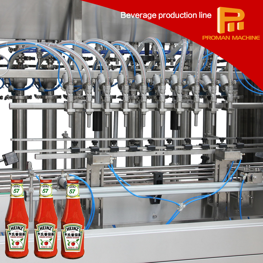 Ketchup Tomato Paste Filling Machine